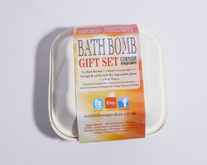 Cornish Soapcakes - On White Pack Shots - photography by Peaches Media