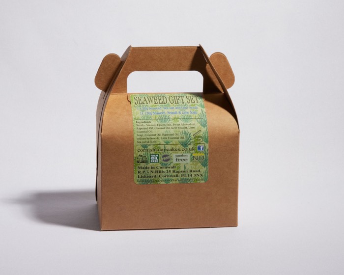 Cornish Soapcakes - On White Pack Shots - photography by Peaches Media